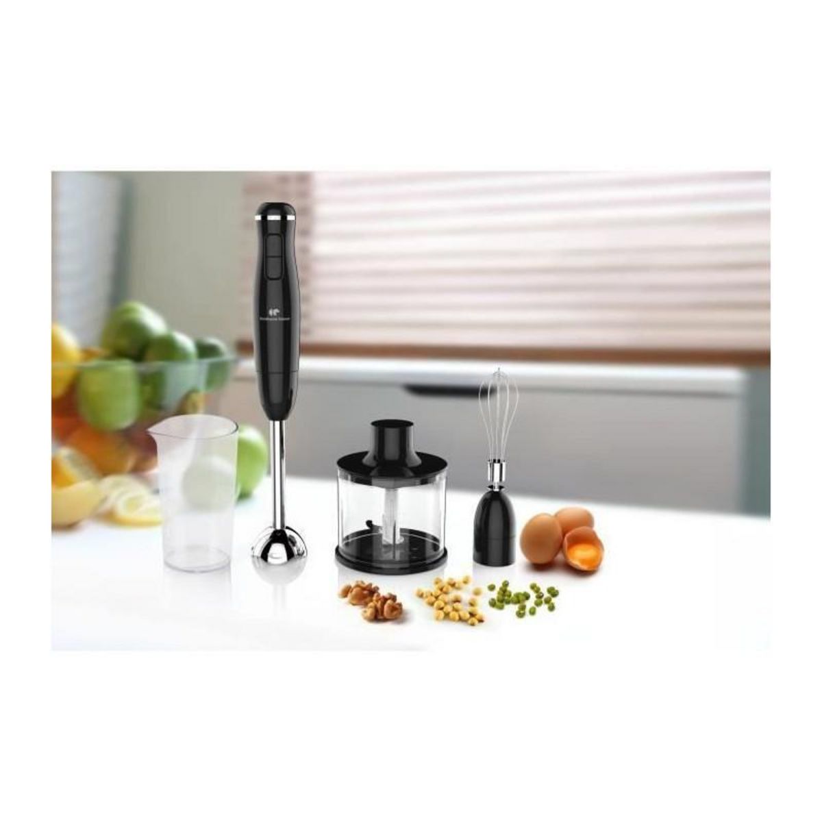 CONTINENTAL EDISON CONTINENTAL EDISON CEHB01 Mixeur Plongeant- Noir