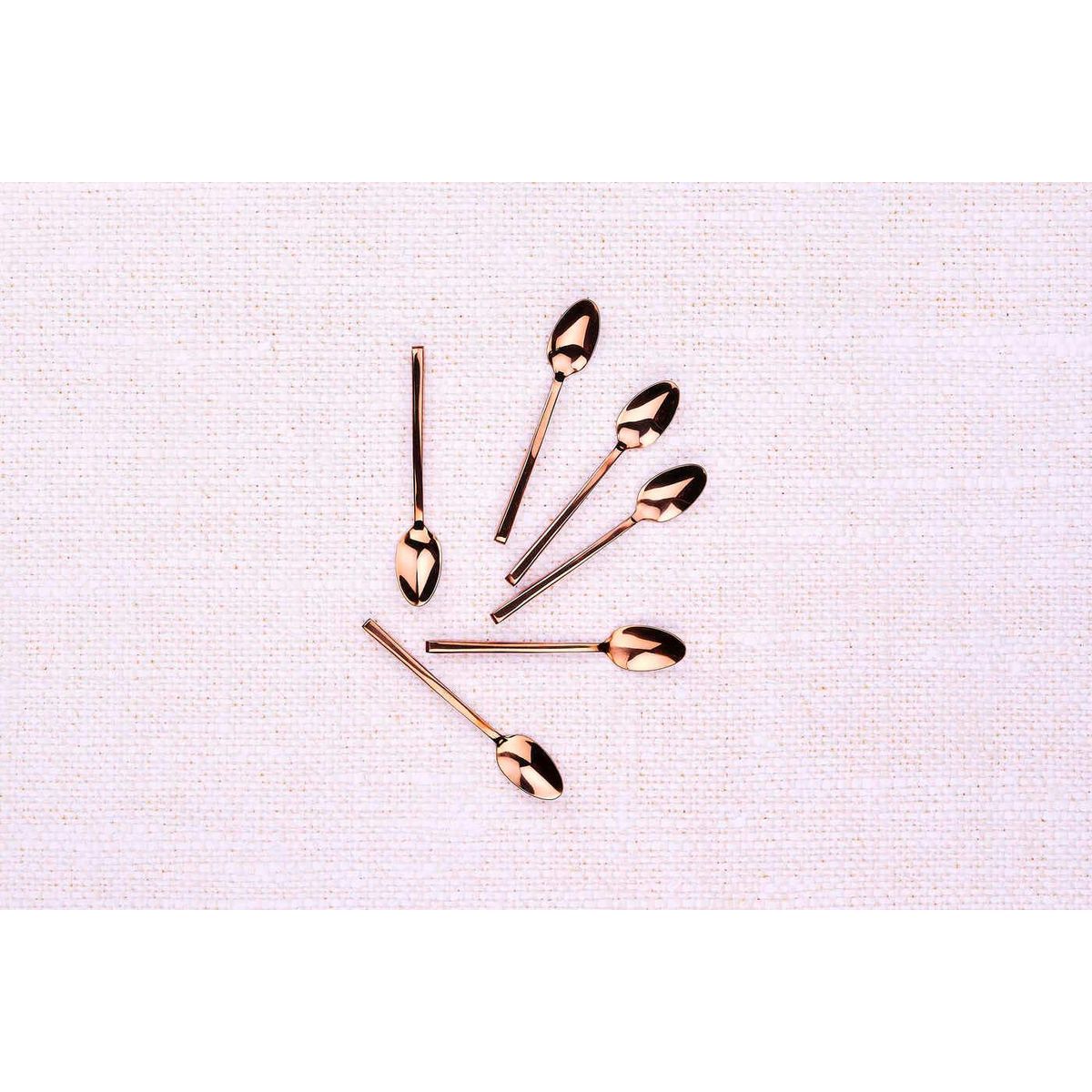 BJORN Coffret 6 petites cuillères OLAF - Copper