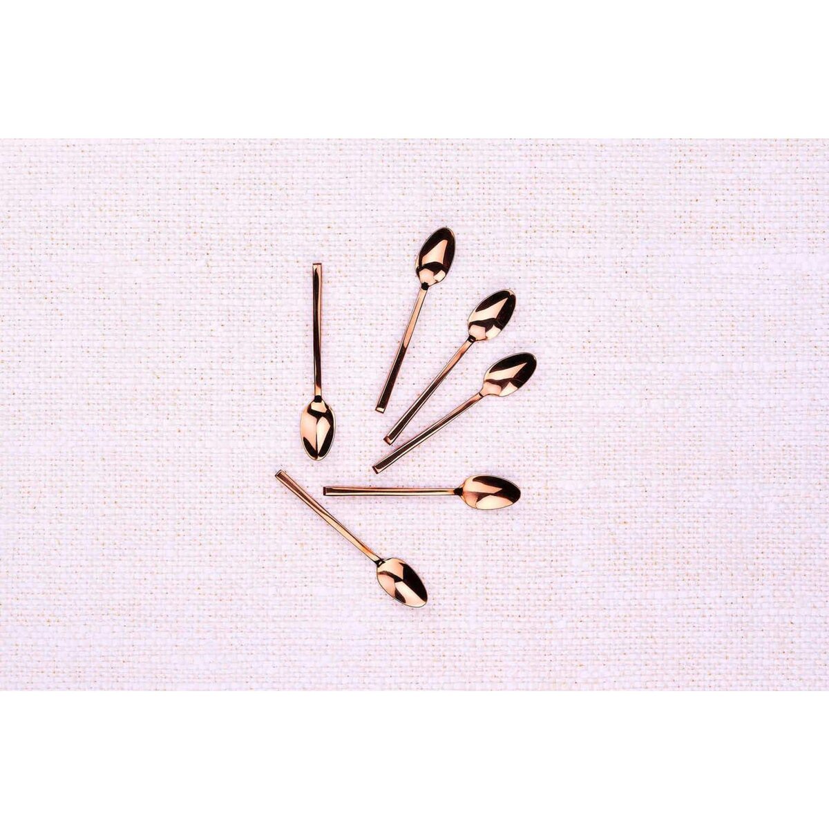 BJORN Coffret 6 petites cuillères OLAF - Copper