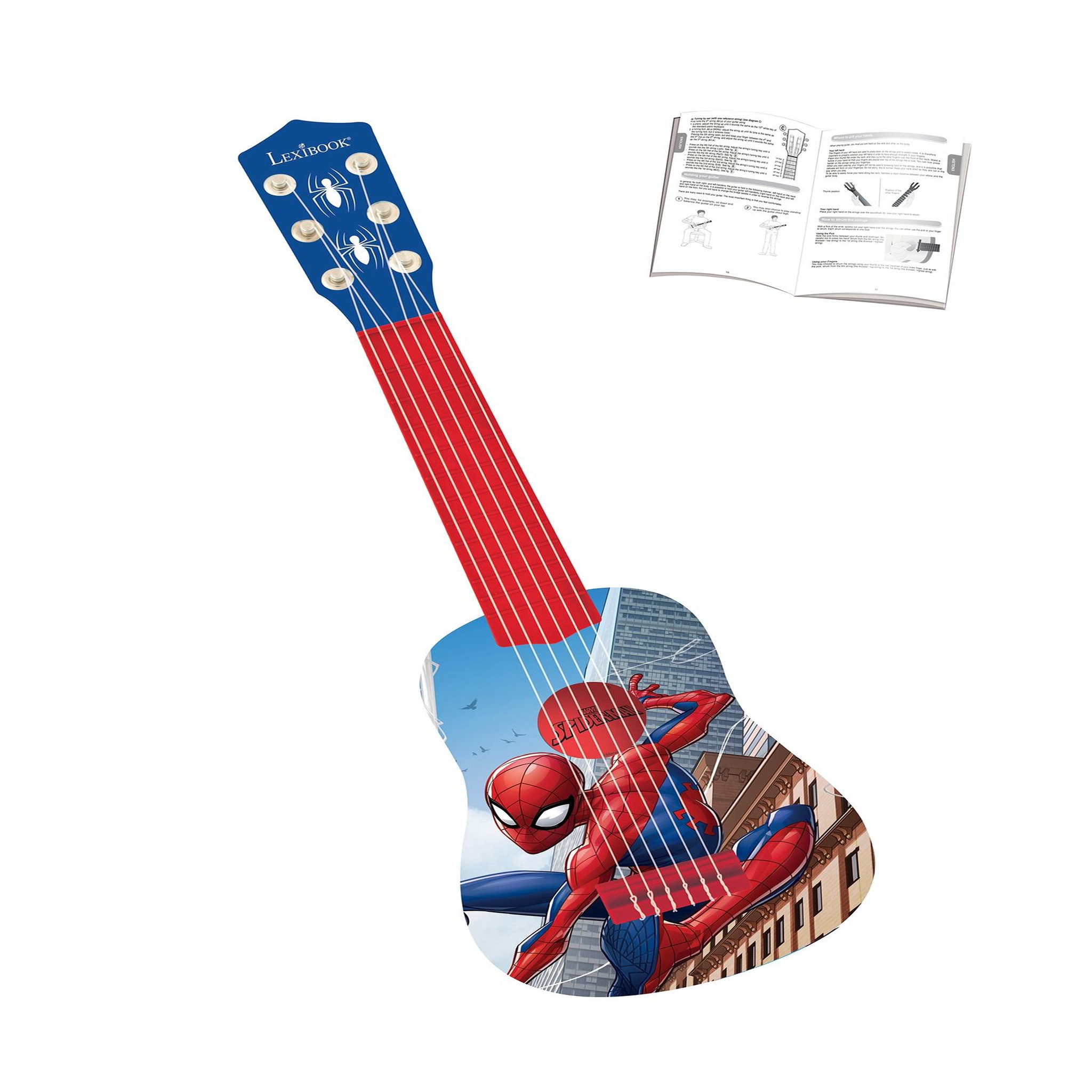 Voir la diapositive 2 : Lexibook Ma Première Guitare Spider-Man