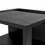 Voir la diapositive 5 : Paris Prix Table d'Appoint Design  Cuben  50cm Noir