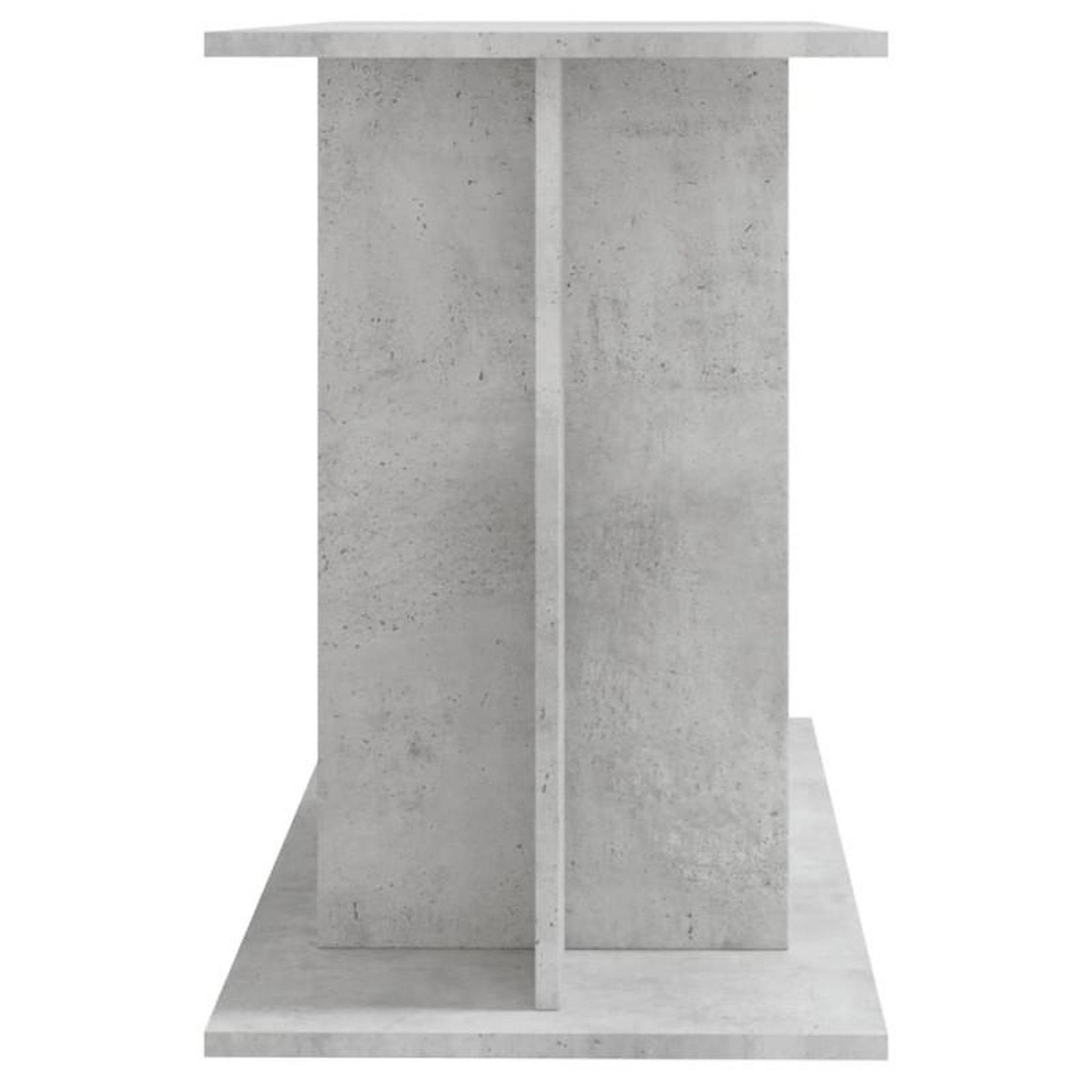 Voir la diapositive 5 : VIDAXL Support pour aquarium gris béton 100x40x60 cm bois d ingénierie