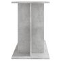 Voir la diapositive 5 : VIDAXL Support pour aquarium gris béton 100x40x60 cm bois d ingénierie