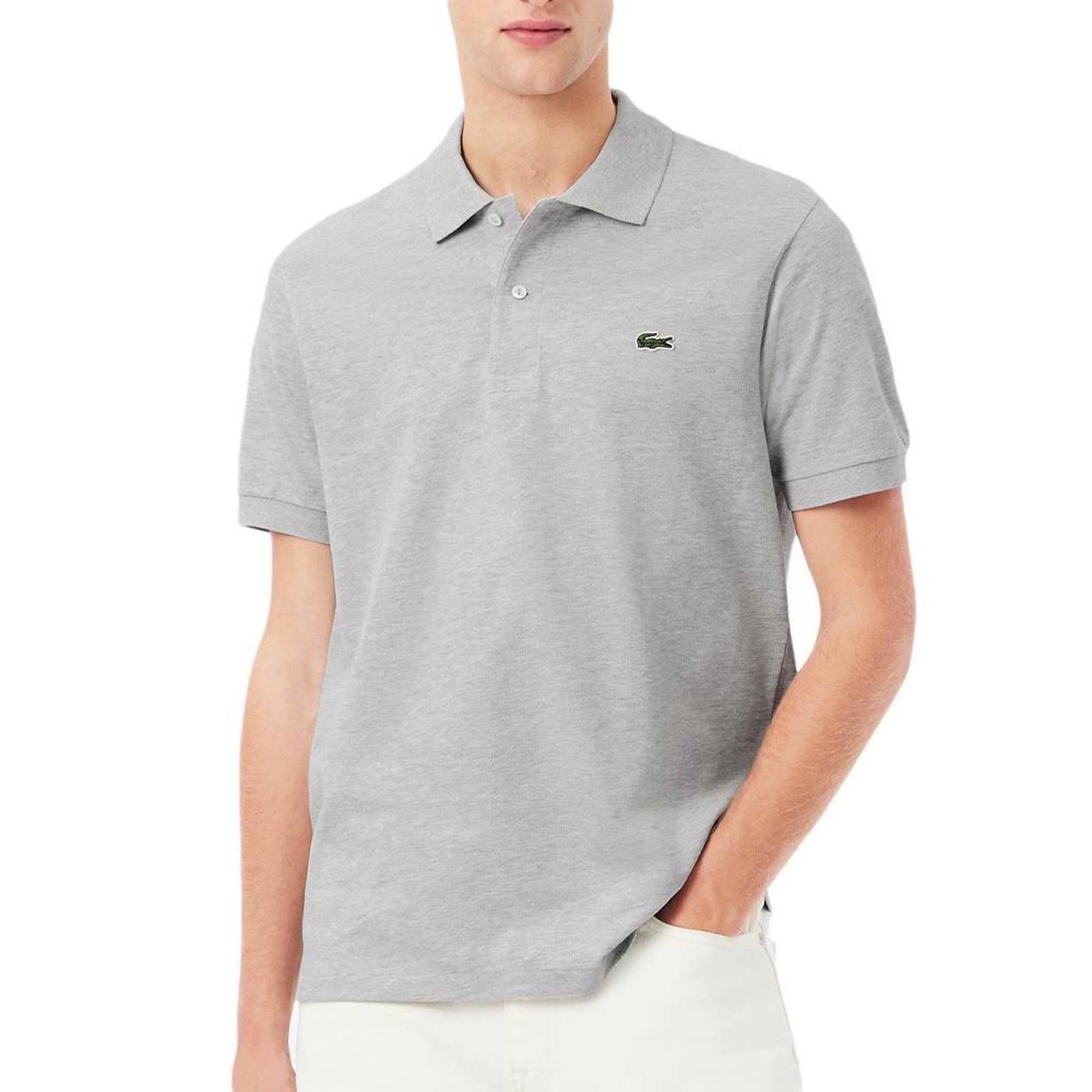 Lacoste Polo Gris Homme Lacoste Polo Classic Fit. Coloris disponibles : Gris