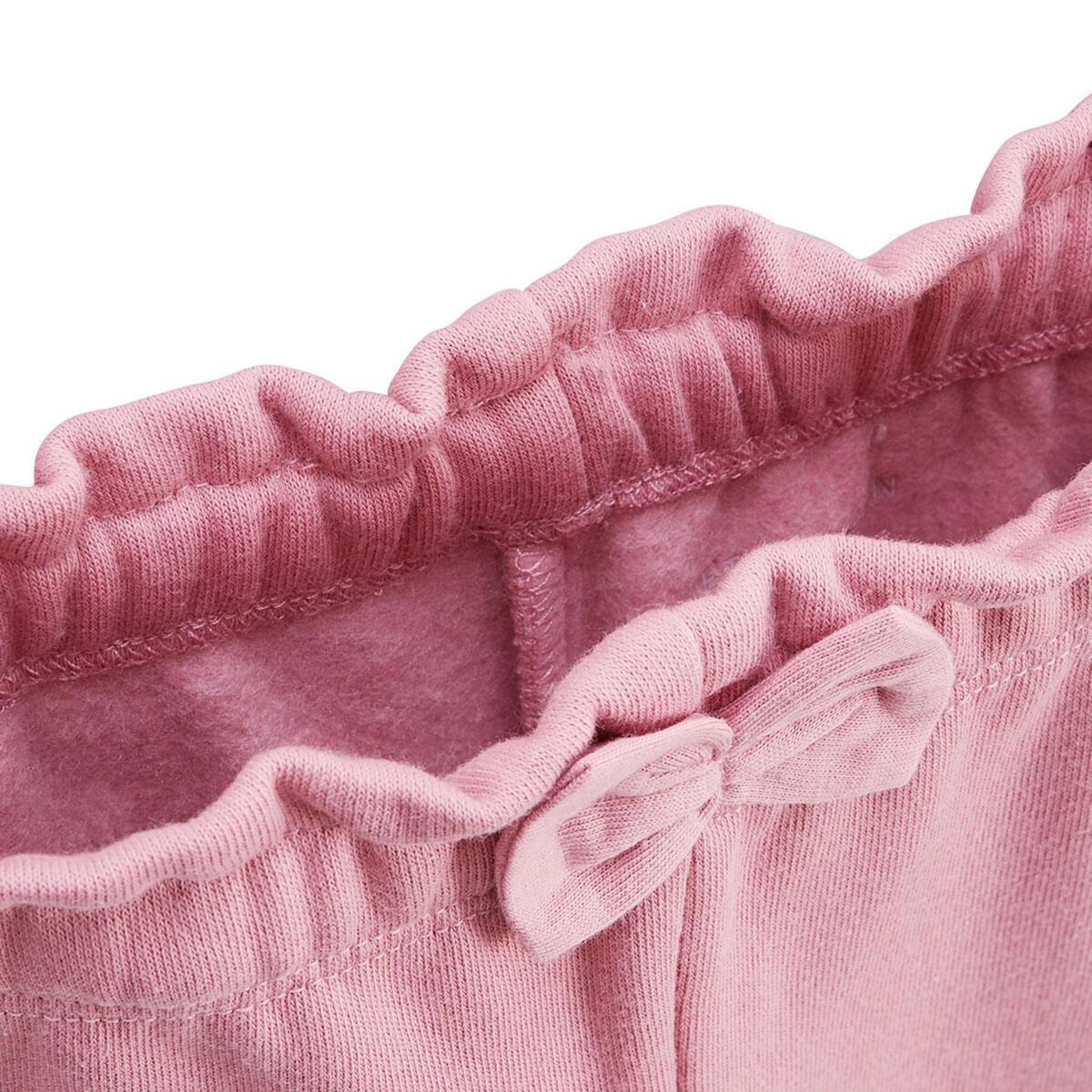 Petit Béguin Lot de 2 pantalons bébé en molleton Dina