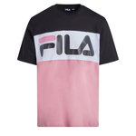 FILA T shirt /Noir Homme Fila Flat Matte. Coloris disponibles : Rose