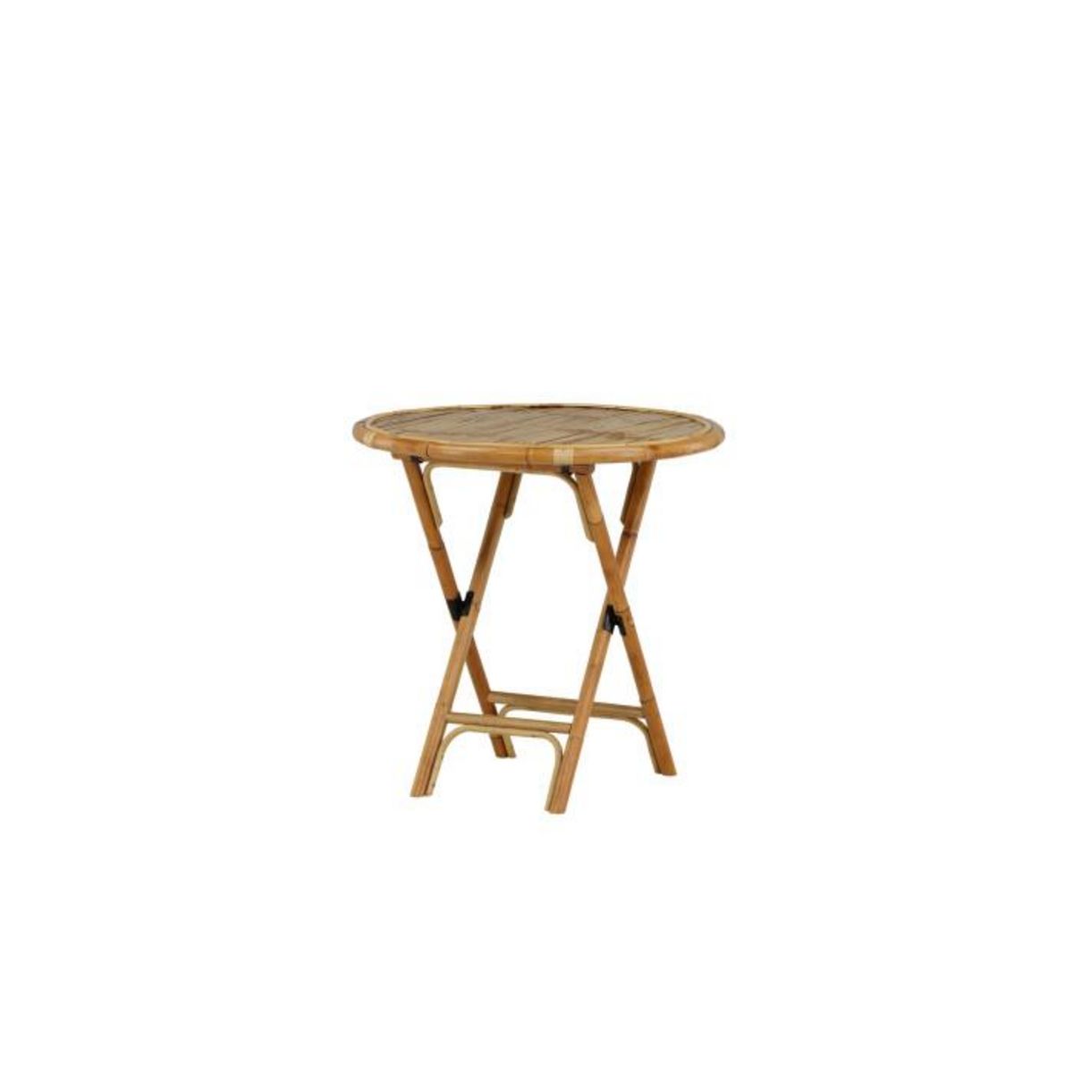 Paris Prix Table de Jardin  Cane  80cm Naturel