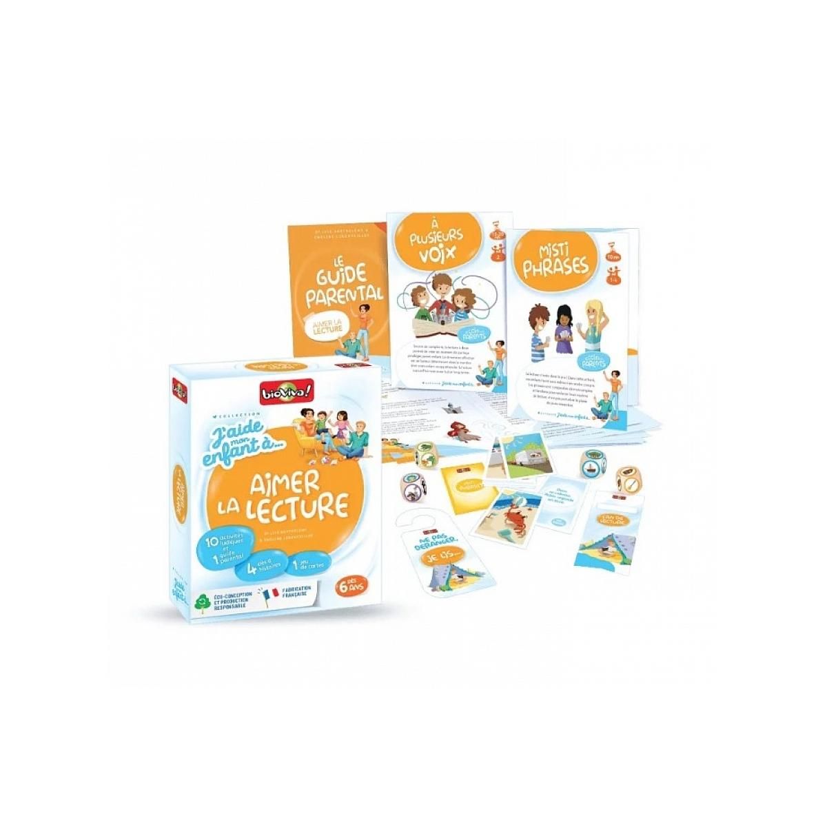 Bioviva J'aide mon enfant a Aimer la lecture