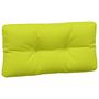 Voir la diapositive 5 : VIDAXL Coussins de palette lot de 3 vert vif tissu
