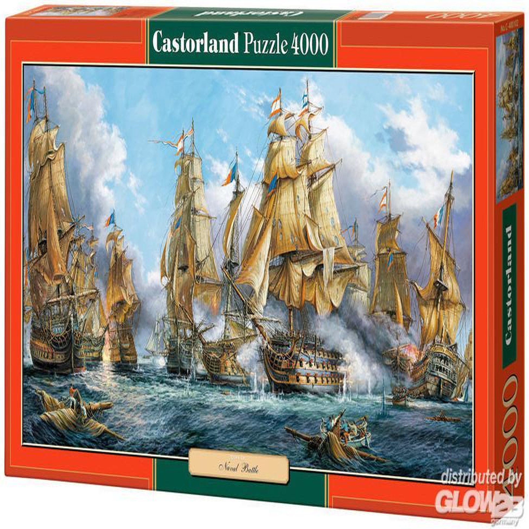 Voir la diapositive 2 : Castorland Puzzle 4000 pièces : Bataille navale