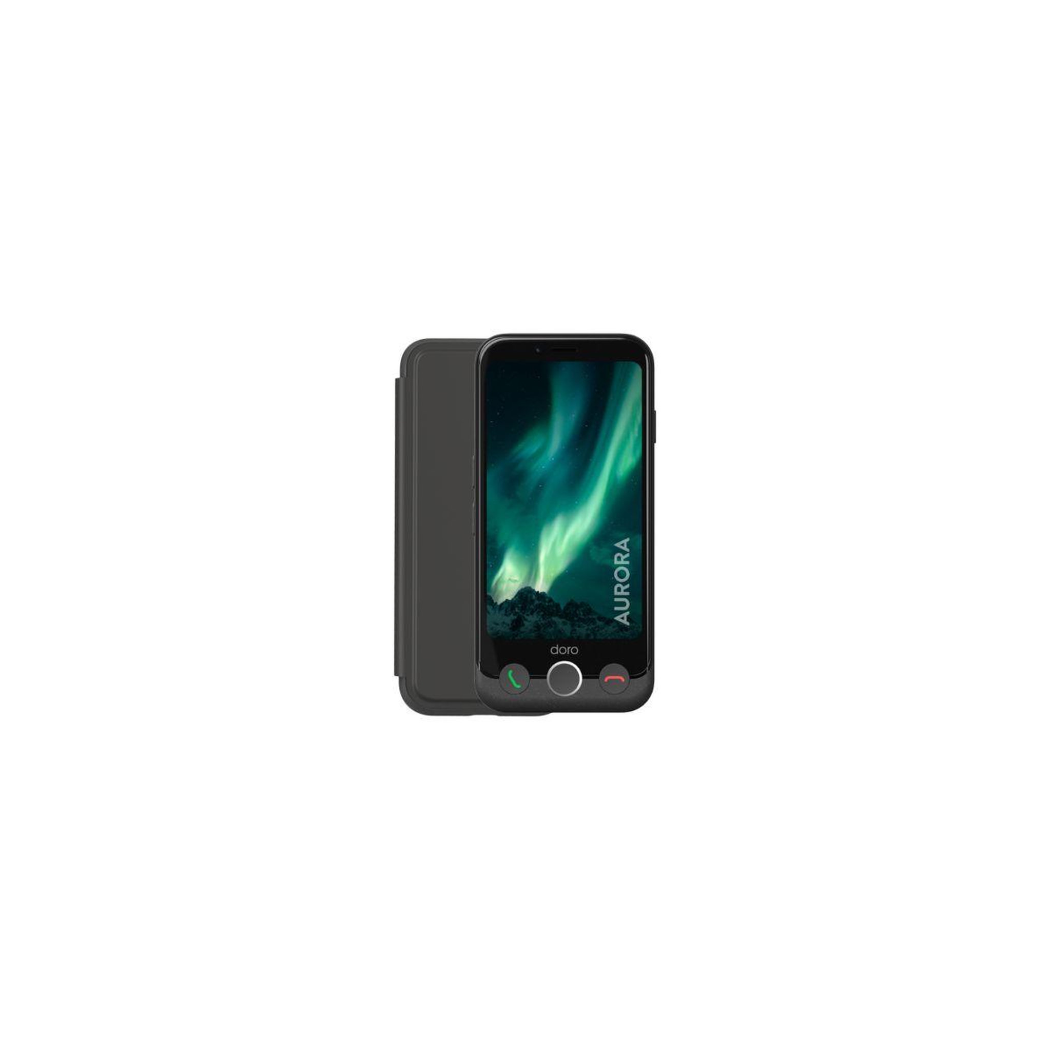 Doro Téléphonie mobile aurora a10 4g + etui + protège écran