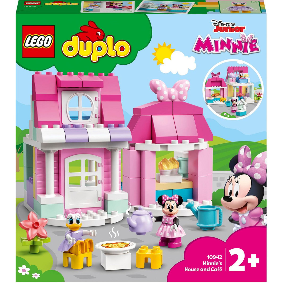 LEGO DUPLO Disney 10942 - La maison et le café de Minnie dès 2 ans