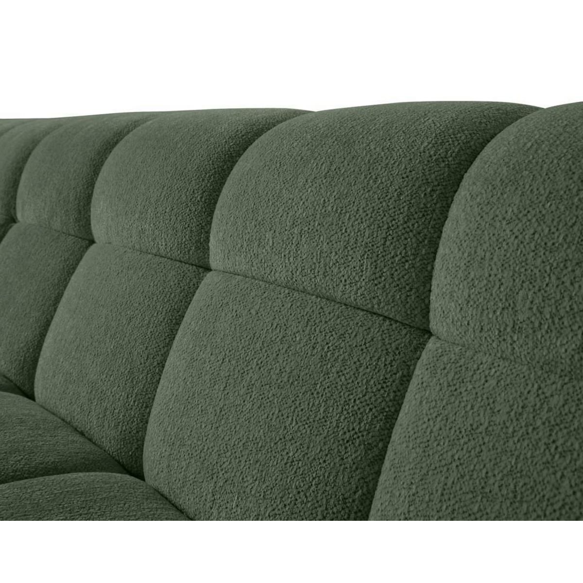 LISA DESIGN Ray - canapé d'angle gauche - 4 places - en tissu texturé