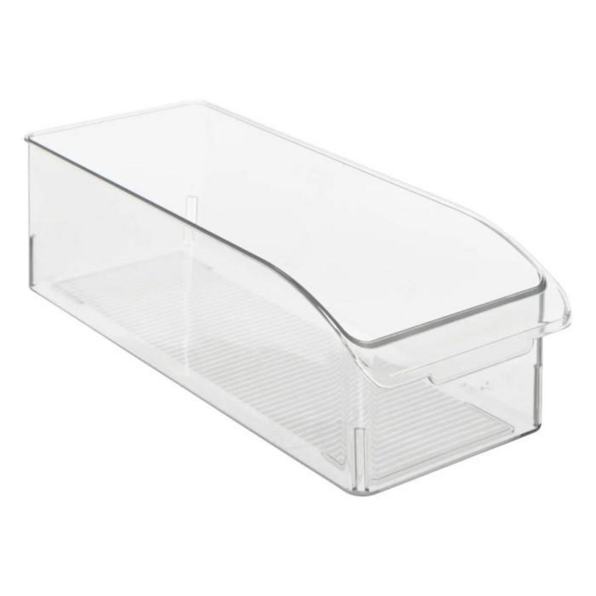 FIVE Lot de 3 Bacs de Rangement Frigo  Smart Fridge  30cm Transparent