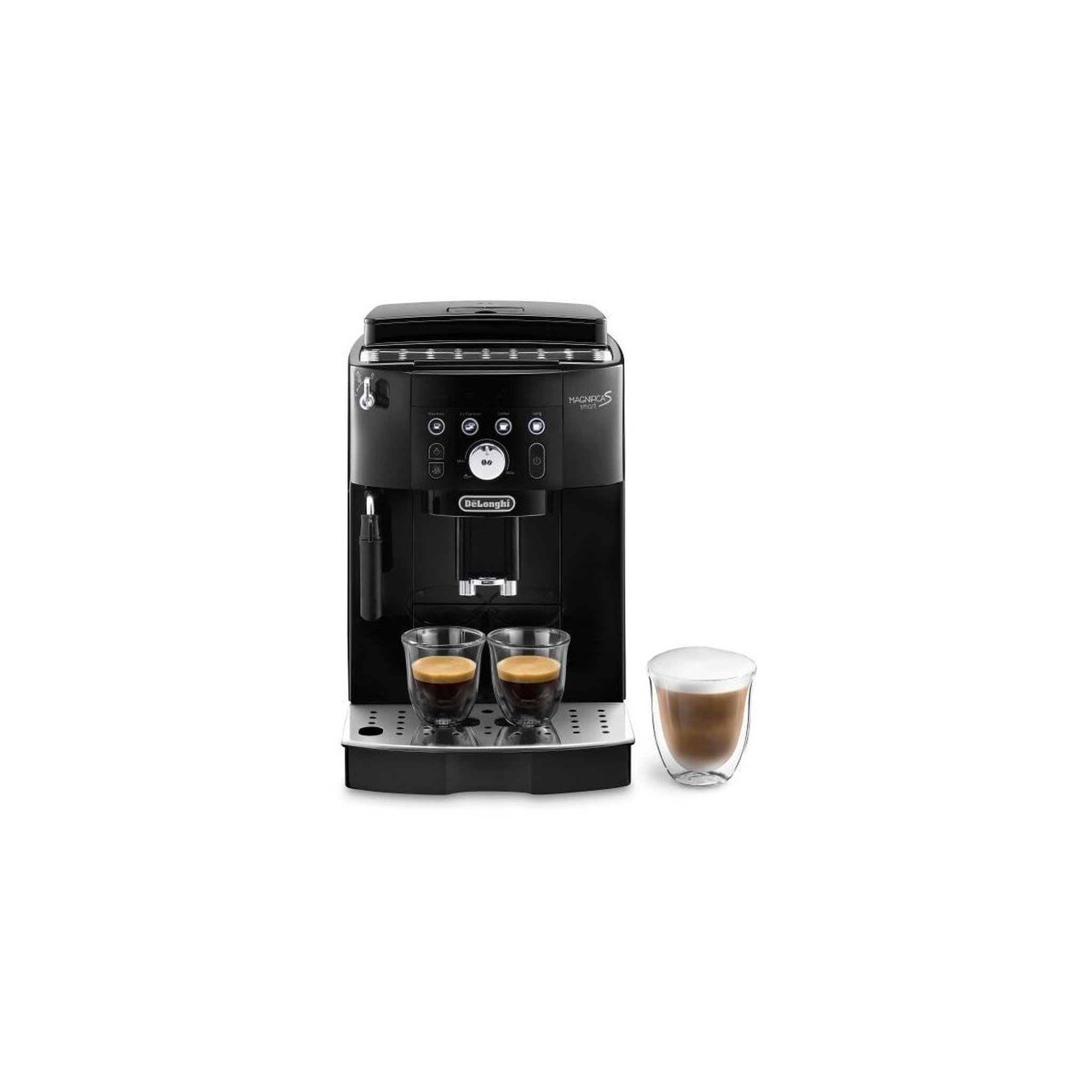 Voir la diapositive 2 : DELONGHI Machine à expresso automatique intelligente de longhi ecam 230.13.b magnifica s 1,8 l noir