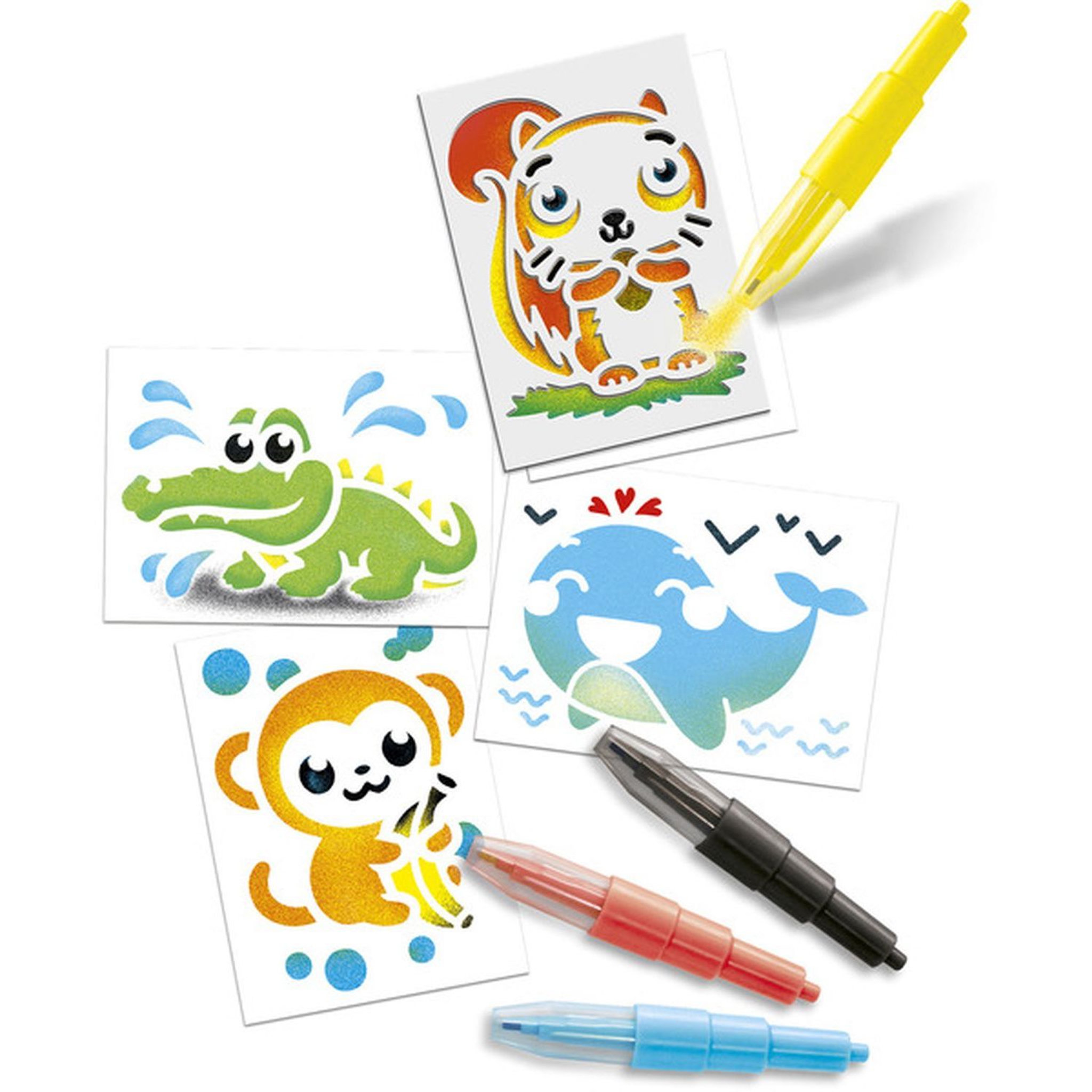 Voir la diapositive 2 : LANSAY Blopens mini kit animals