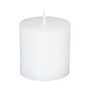Voir la diapositive 2 : COMPTOIR DE LA BOUGIE Lot de 4 Bougies Votives  Rustic  4,5cm Blanc