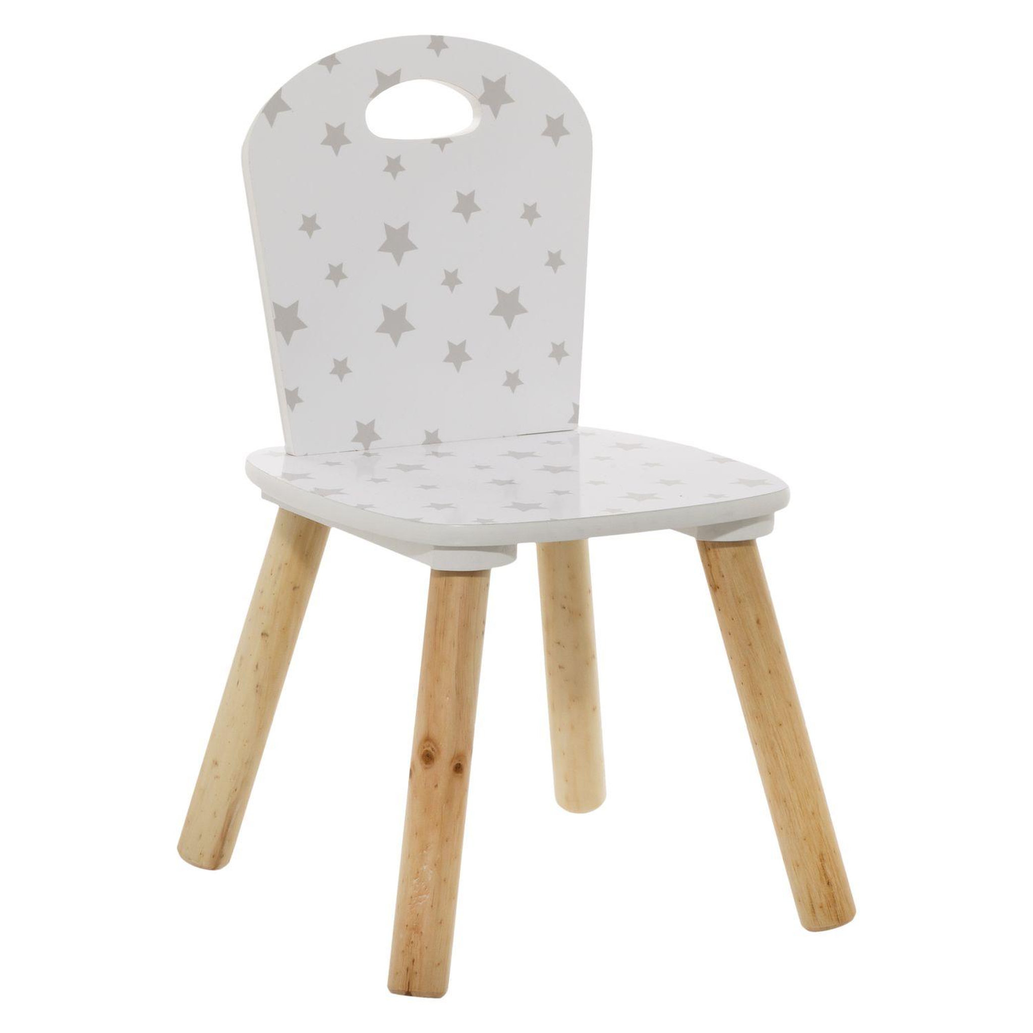 Voir la diapositive 1 : Atmosphera Kids Chaise enfant en bois douceur
