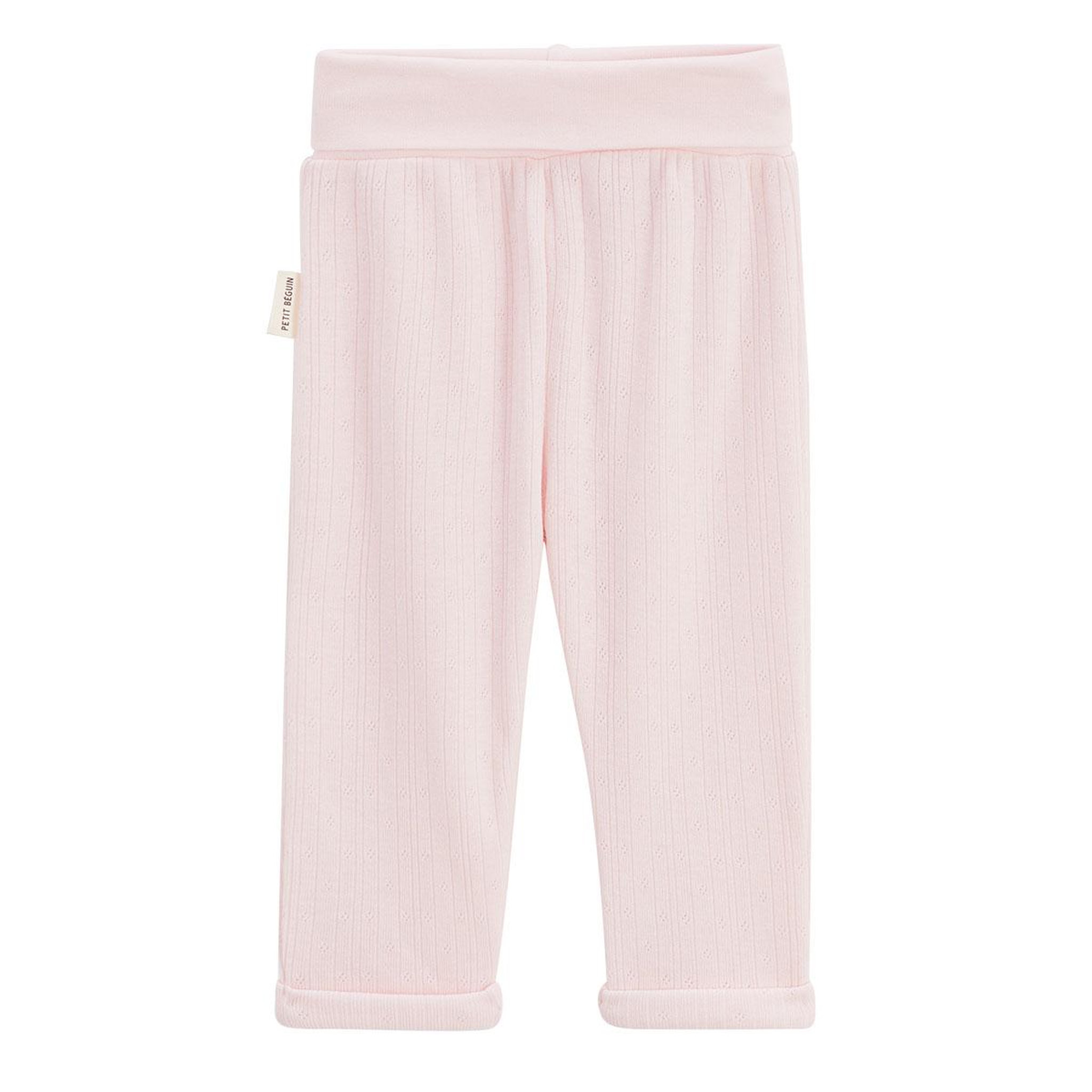Voir la diapositive 4 : Petit Béguin Ensemble body bébé et pantalon en pointelle badian