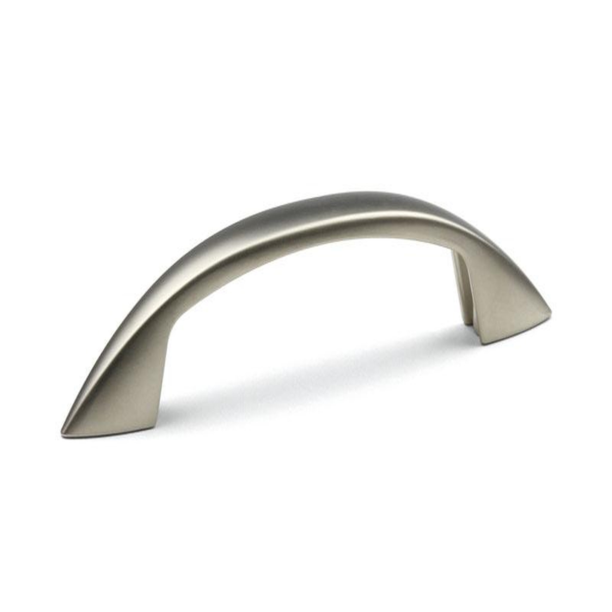 CENTRALE BRICO Poignée de meuble Iluna 96 nickel mat + vis