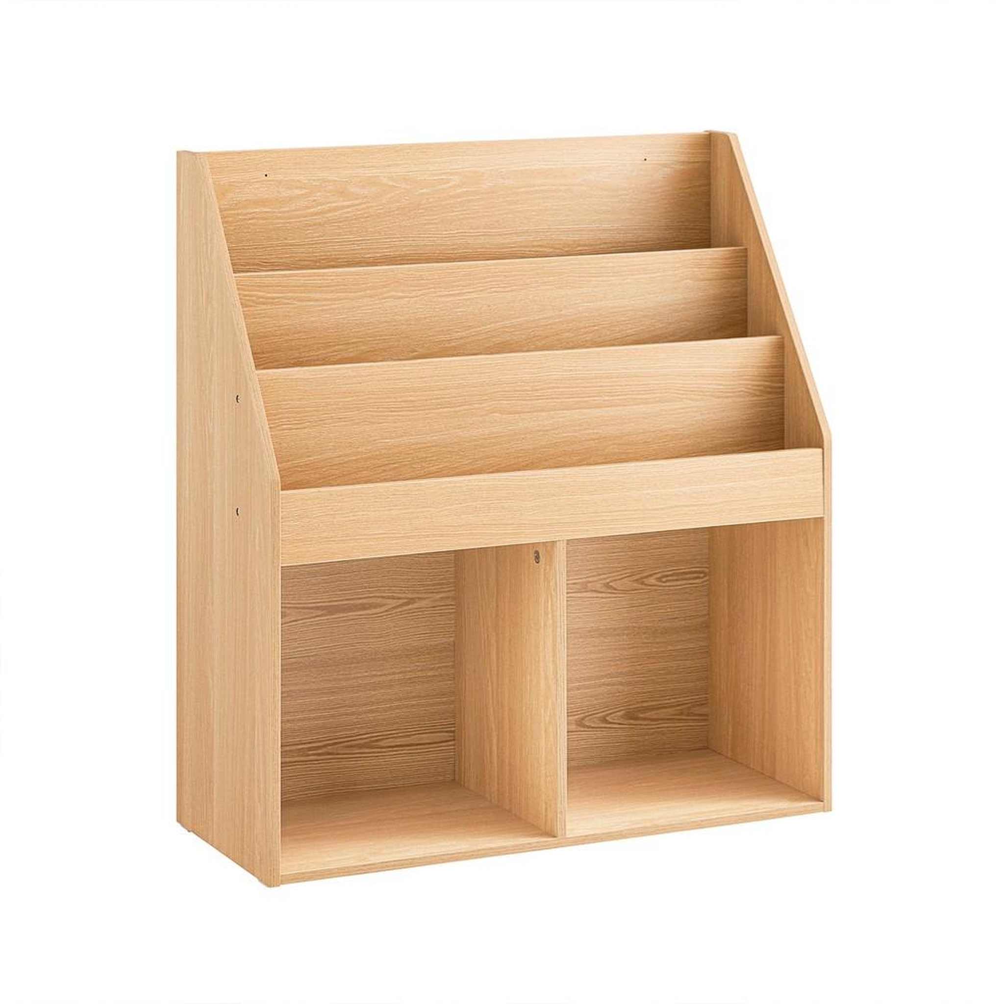 SOBUY SoBuy - Bibliothèque Enfant à 2 étagères - Nordique - KMB01. Coloris disponibles : Marron