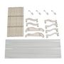 Voir la diapositive 3 : VIDAXL Etagere a chaussures 2 pcs