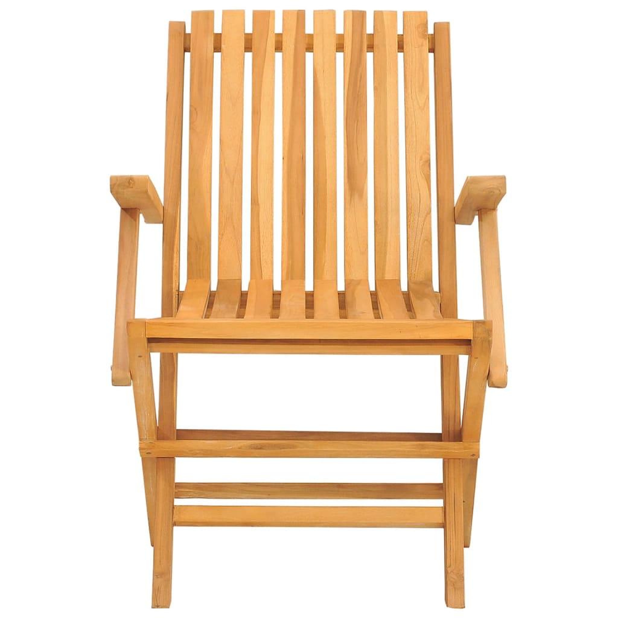Voir la diapositive 4 : VIDAXL Chaises de jardin pliantes lot de 2 61x67x90cm bois massif teck