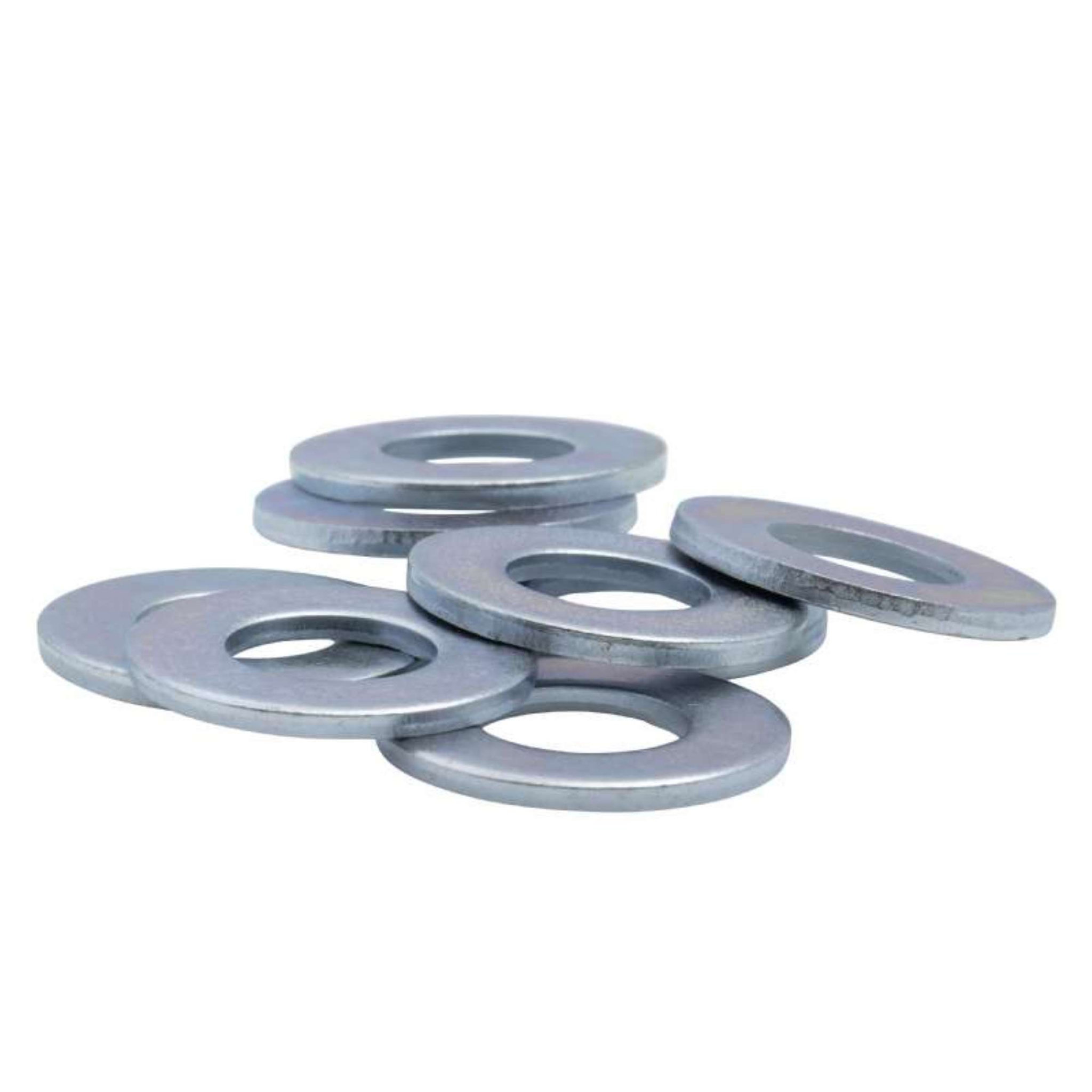 Voir la diapositive 4 :  Rondelle zinguée type M Vissal 6x14mm ép:1,2mm  lot de 45 rondelles