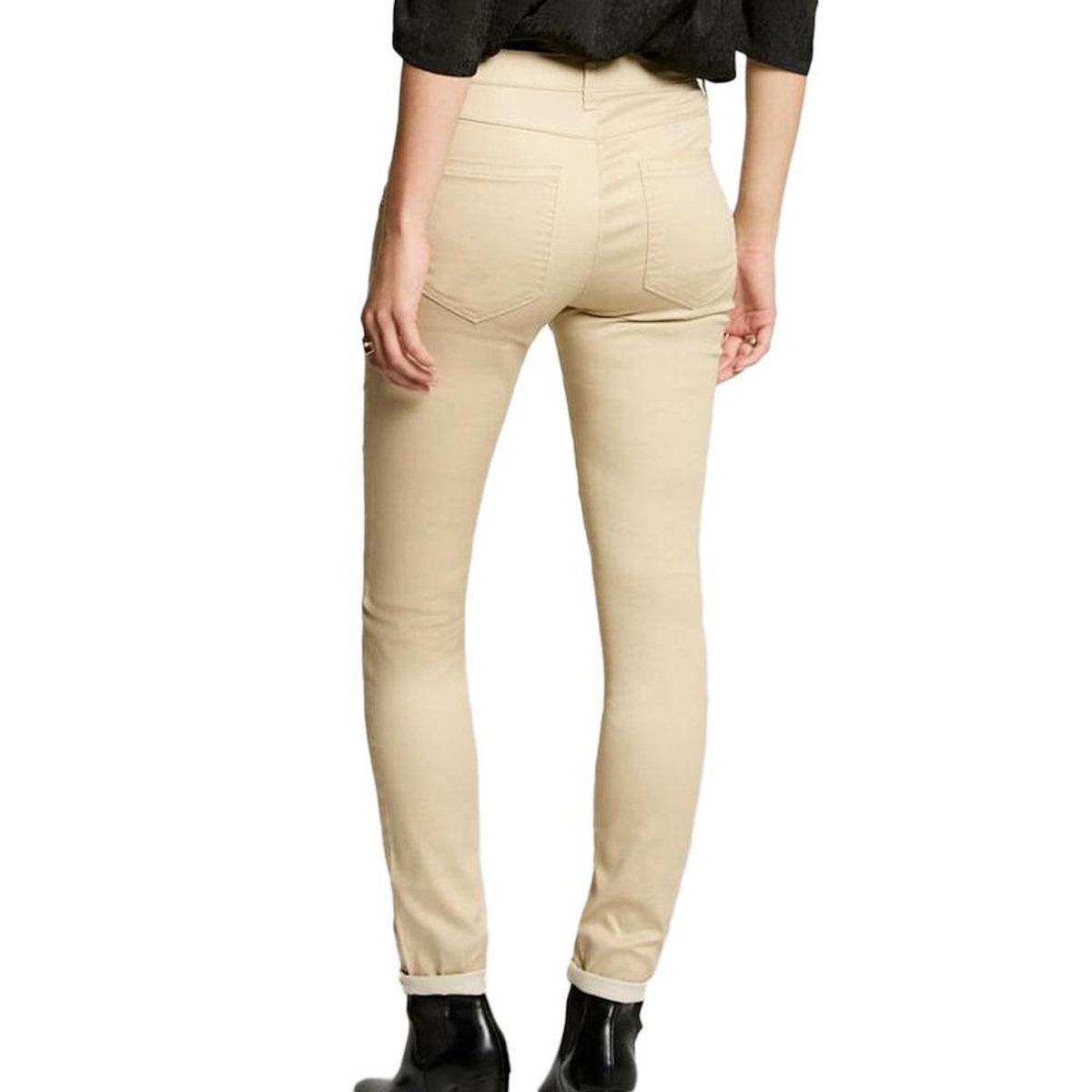 MORGAN Pantalon Slim Beige Femme Morgan PFRASHI