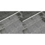 Voir la diapositive 1 : VIDAXL Drain de douche lineaire 2 pc 1030 x 140 mm Acier inoxydable