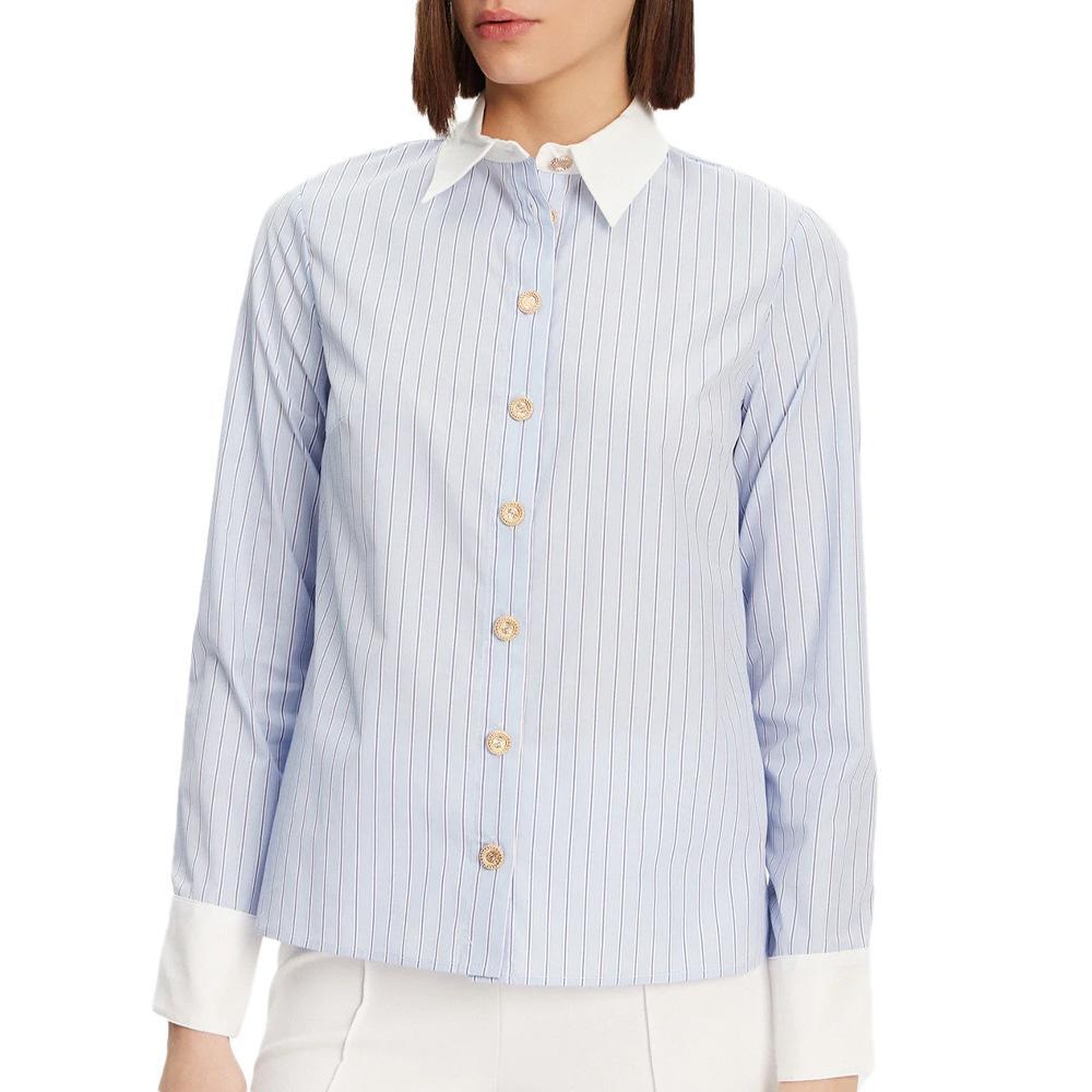 MORGAN Chemise Bleu Femme Morgan CKARA. Coloris disponibles : Bleu