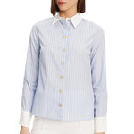 MORGAN Chemise  Femme Morgan CKARA. Coloris disponibles : Bleu