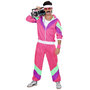 Voir la diapositive 2 : WIDMANN Déguisement Survêtement Années 80 - Rose - Adulte - XXL