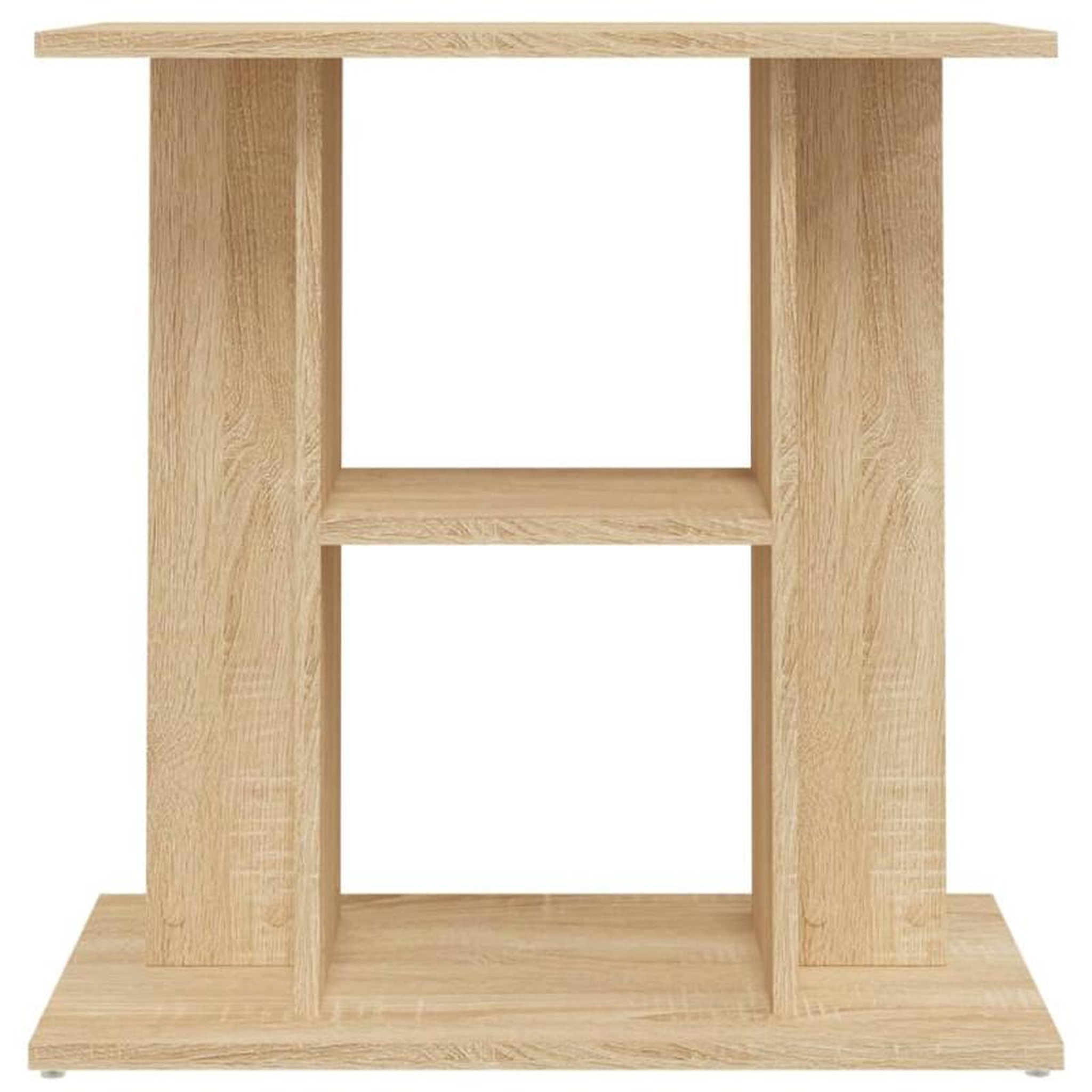 Voir la diapositive 4 : VIDAXL Support pour aquarium chêne sonoma 60x30x60cm bois d ingénierie