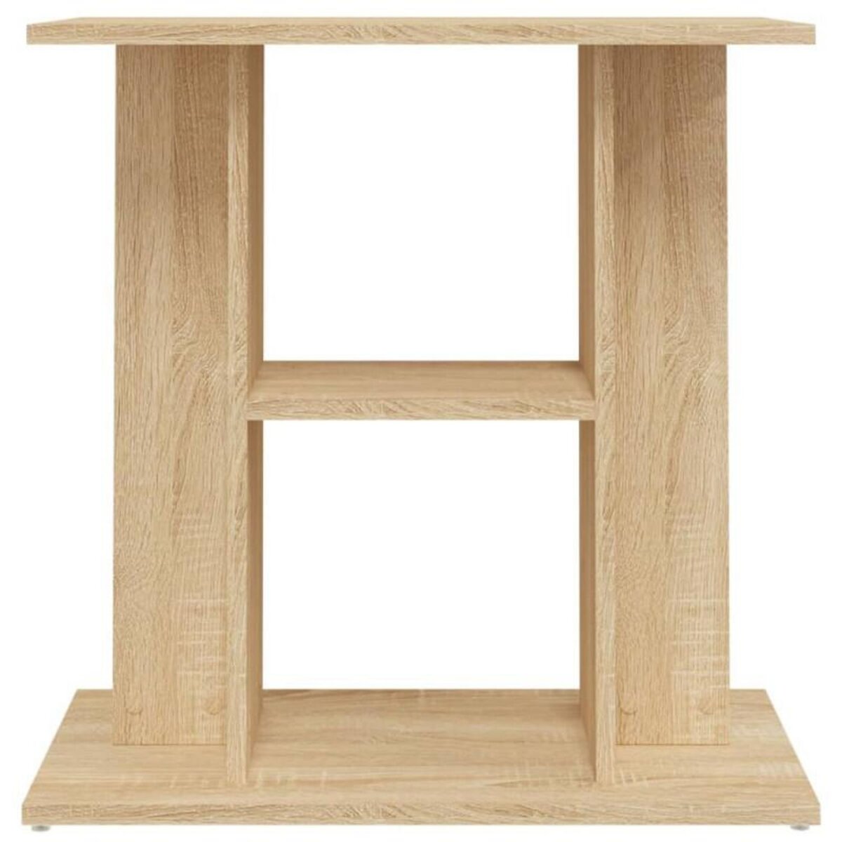 VIDAXL Support pour aquarium chêne sonoma 60x30x60cm bois d ingénierie