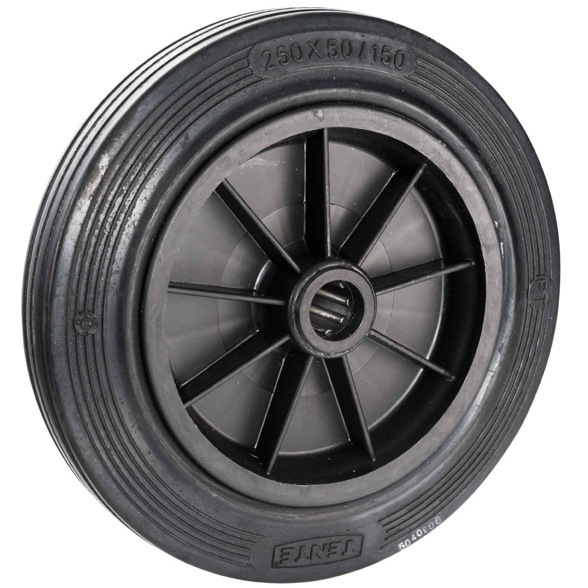 Tente Roue pleine diamètre250 x 50 mm axe de 25 mm