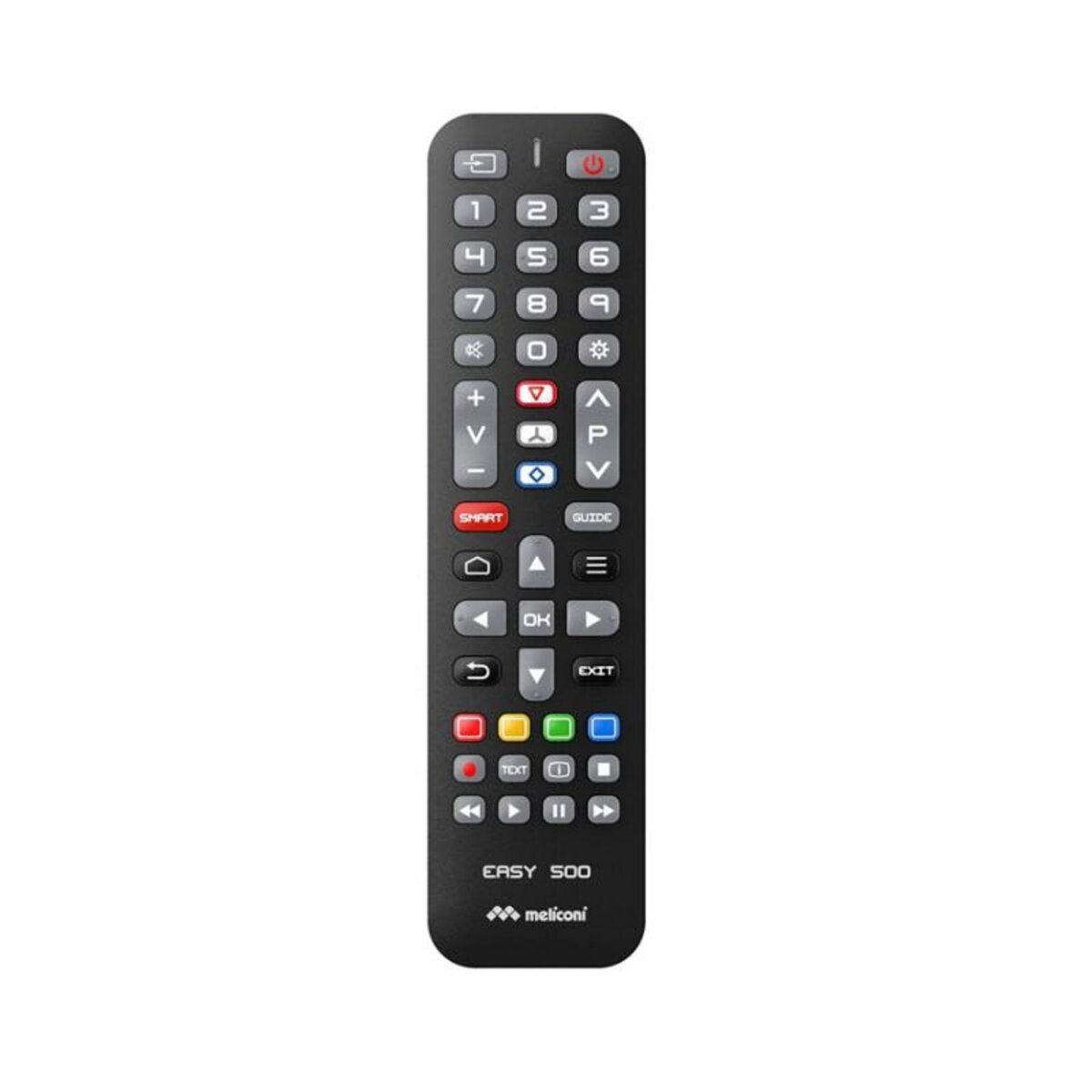Meliconi Télécommande Meliconi de remplacement EASY 500 Noir pour TV Thomson et TCL
