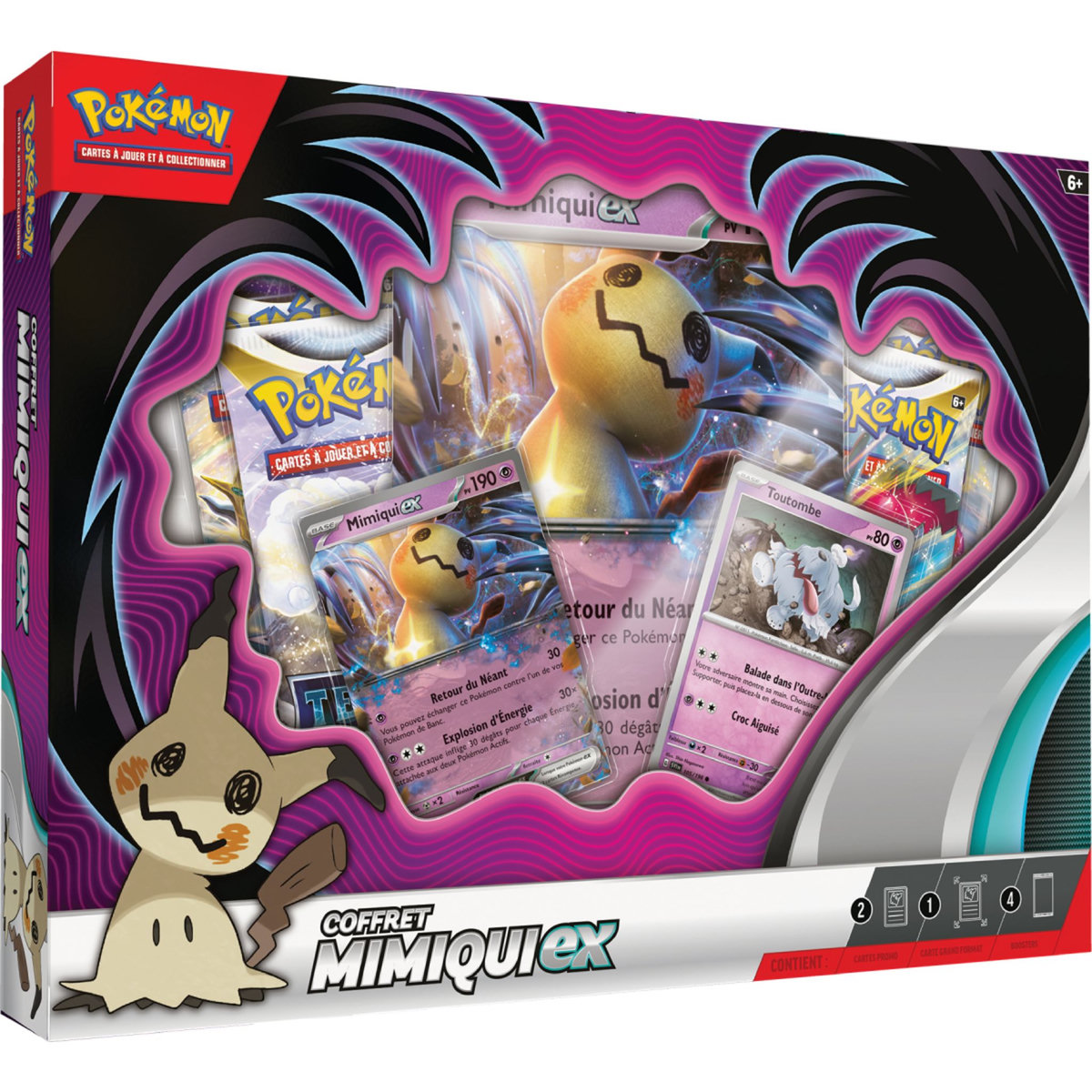 POKEMON Coffret Cartes Pokémon Mimiqui EX