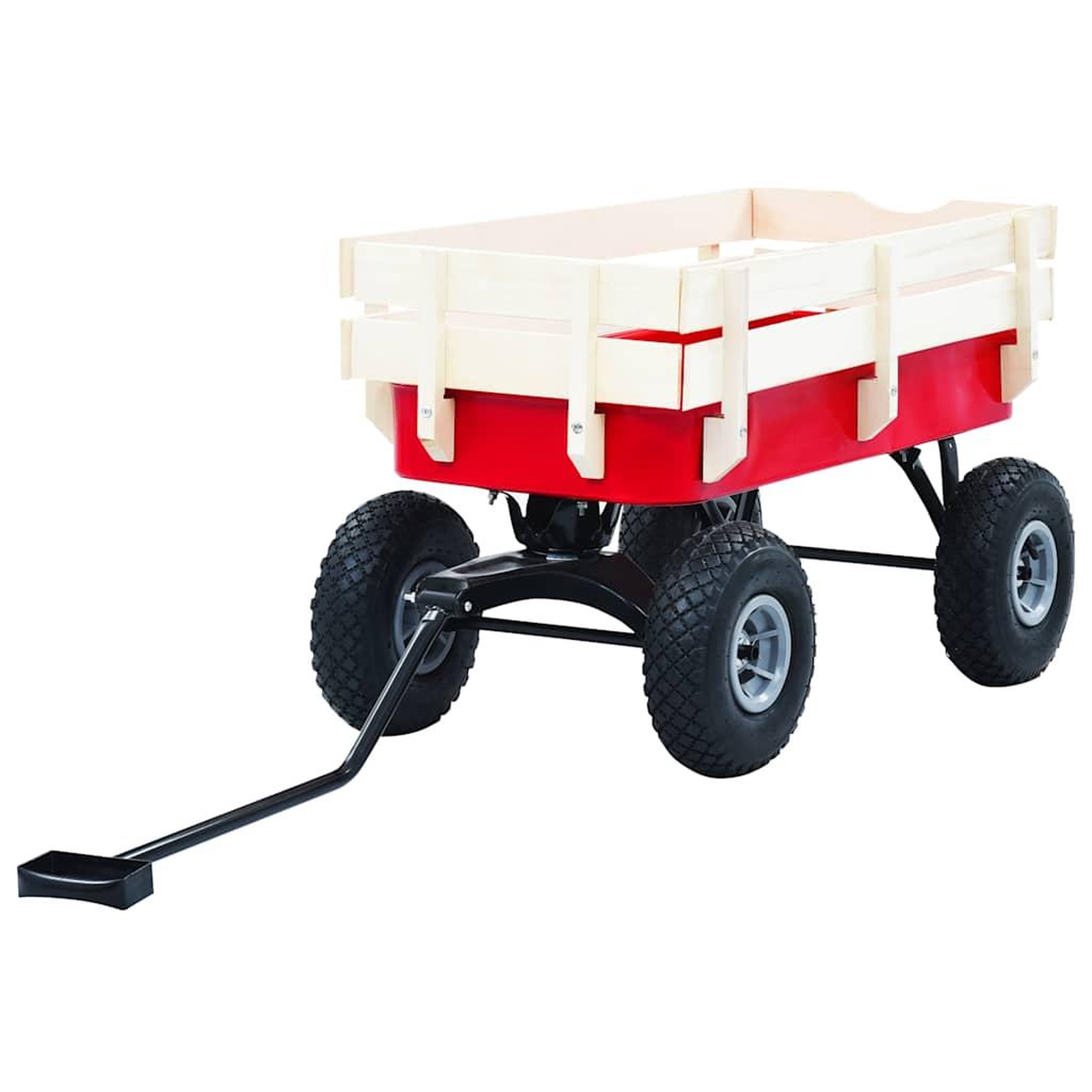 VIDAXL Chariot a main 150 kg rouge