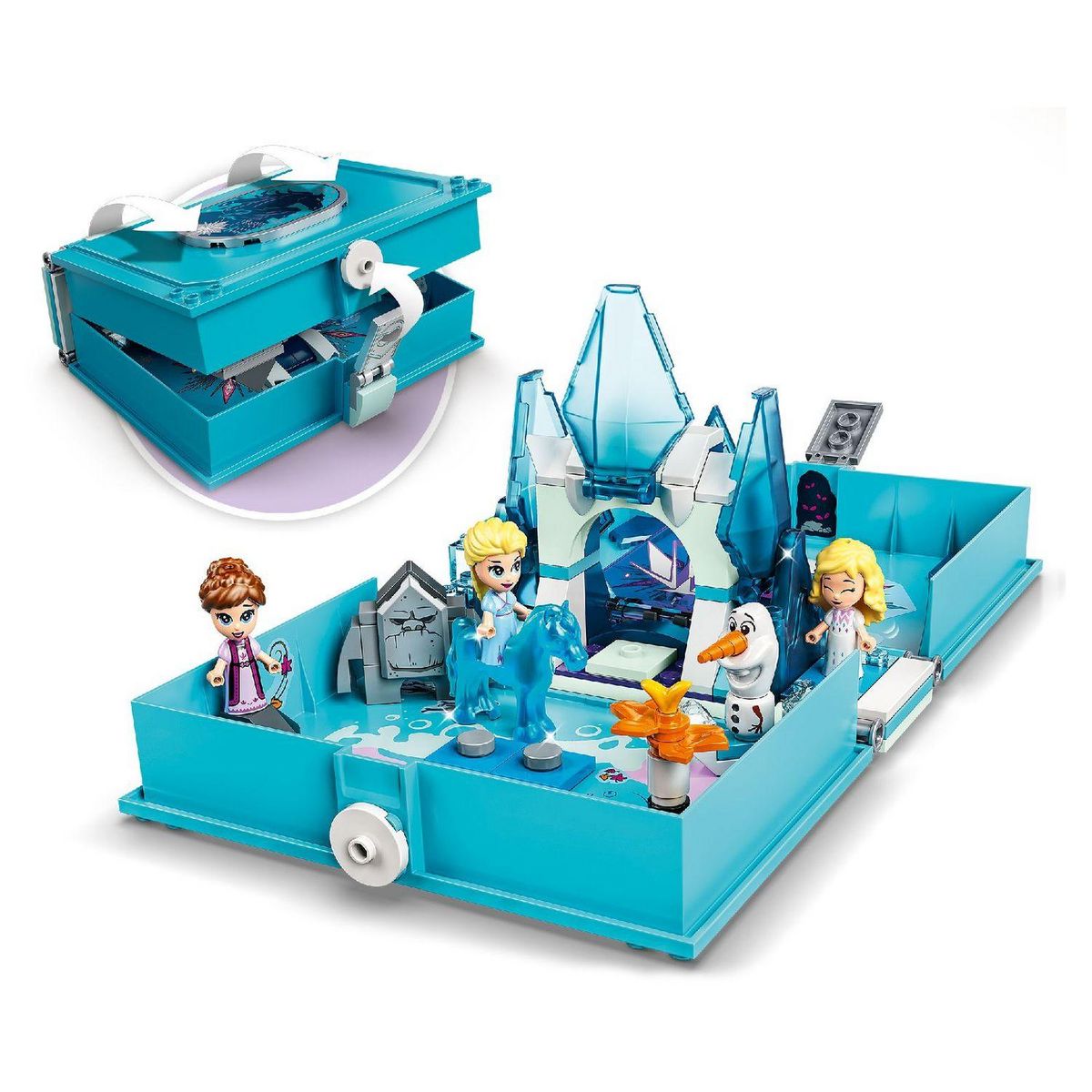 LEGO Disney Princess 43189 - Les aventures d&rsquo;Elsa et Nokk dans un livre de contes