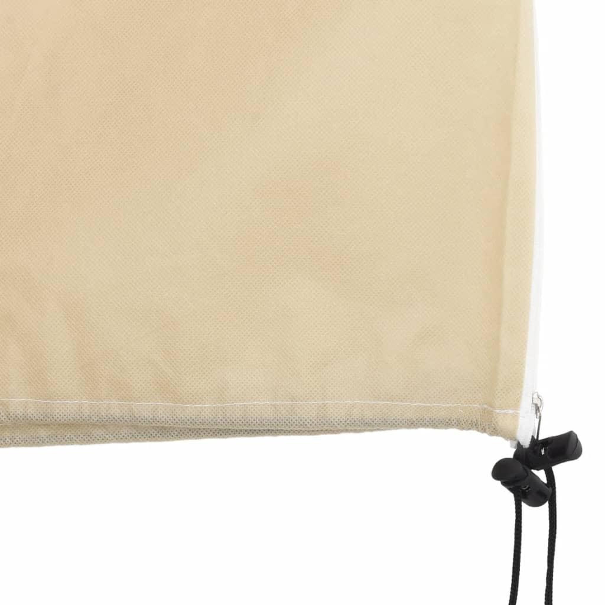 Voir la diapositive 5 : VIDAXL Housse de protection pour plantes avec fermeture eclair 70 g/m²