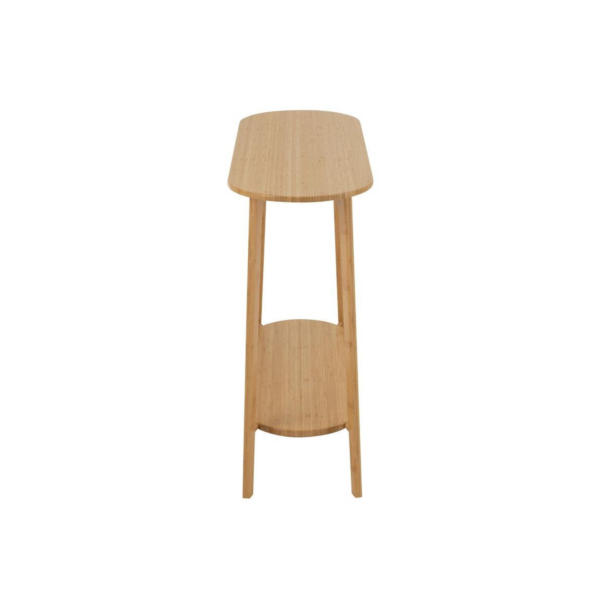 Voir la diapositive 2 : J-LINE Console en bambou  johnnie  100cm naturel