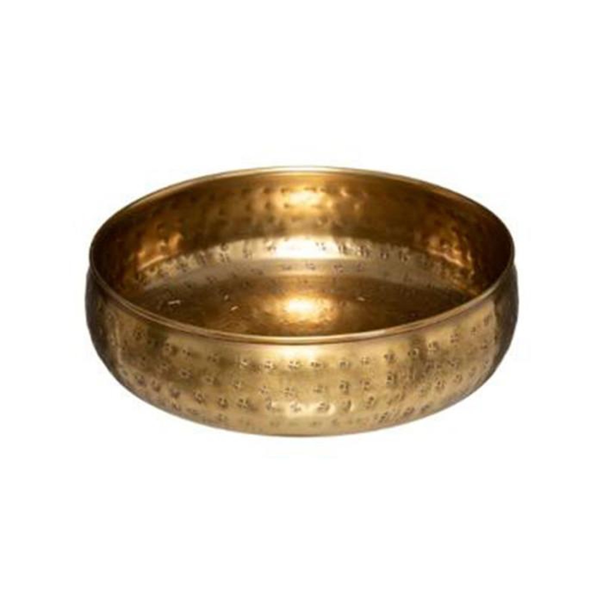 Voir la diapositive 3 : ATMOSPHERA Lot de 2 coupelles déco  oasis  30cm or
