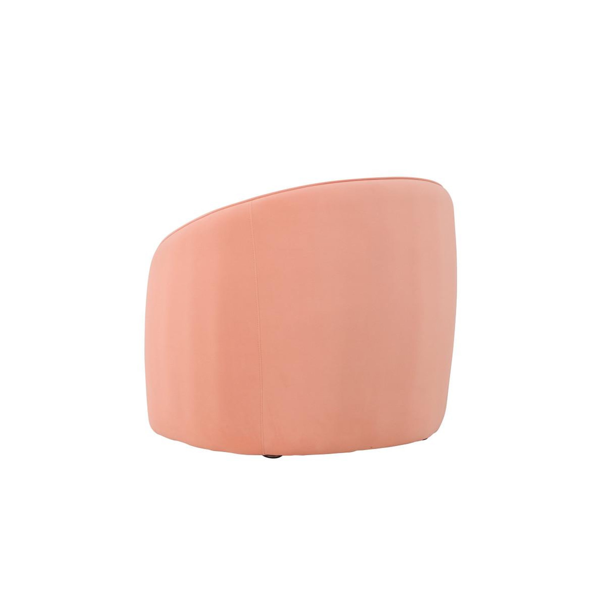 Voir la diapositive 5 : Paris Prix Fauteuil design en tissu  neo  79cm pêche