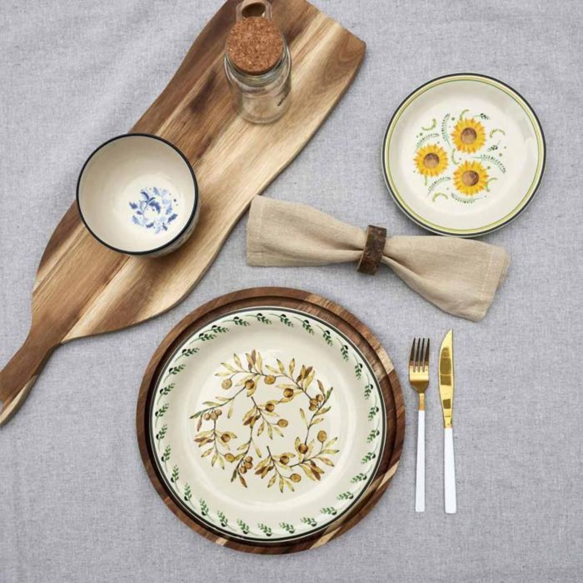 Paris Prix Planche de Présentation  Acacia  50cm Marron