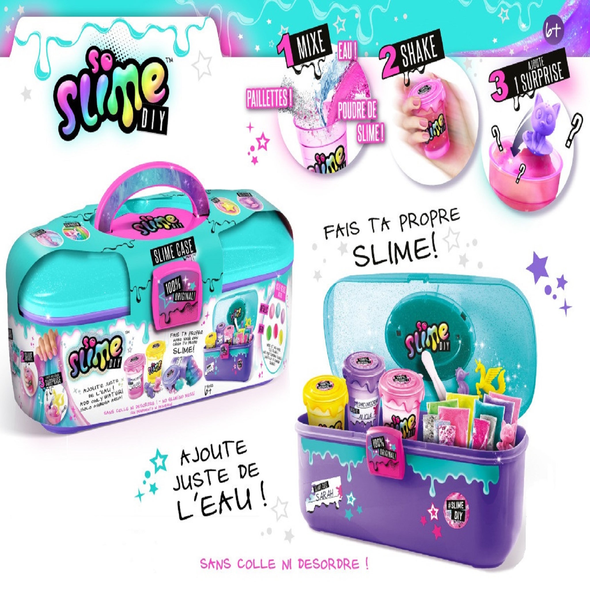 Voir la diapositive 4 : CANAL TOYS Vanity slime diy