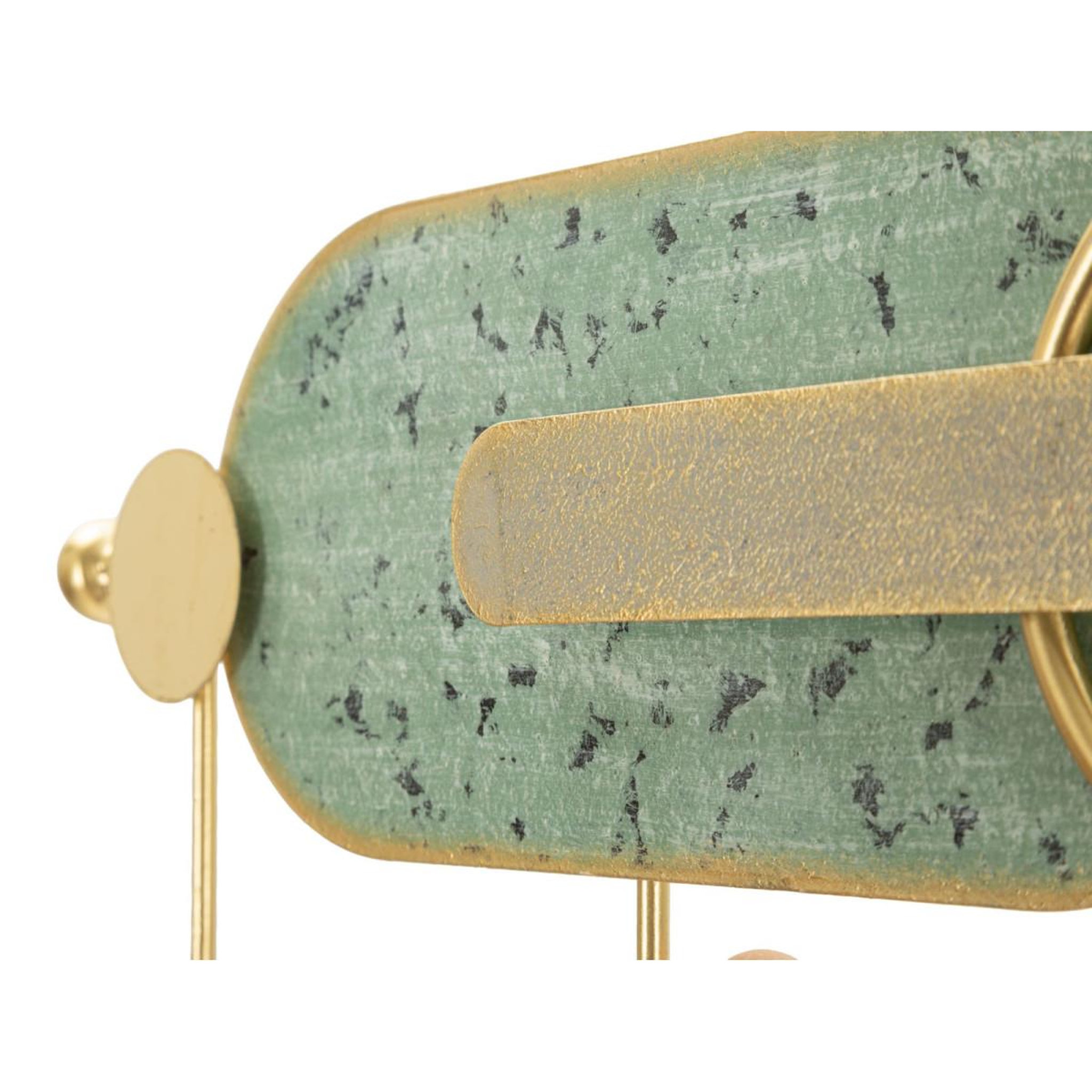 Voir la diapositive 2 : Paris Prix Patère murale en métal  apollo  56cm multicolore