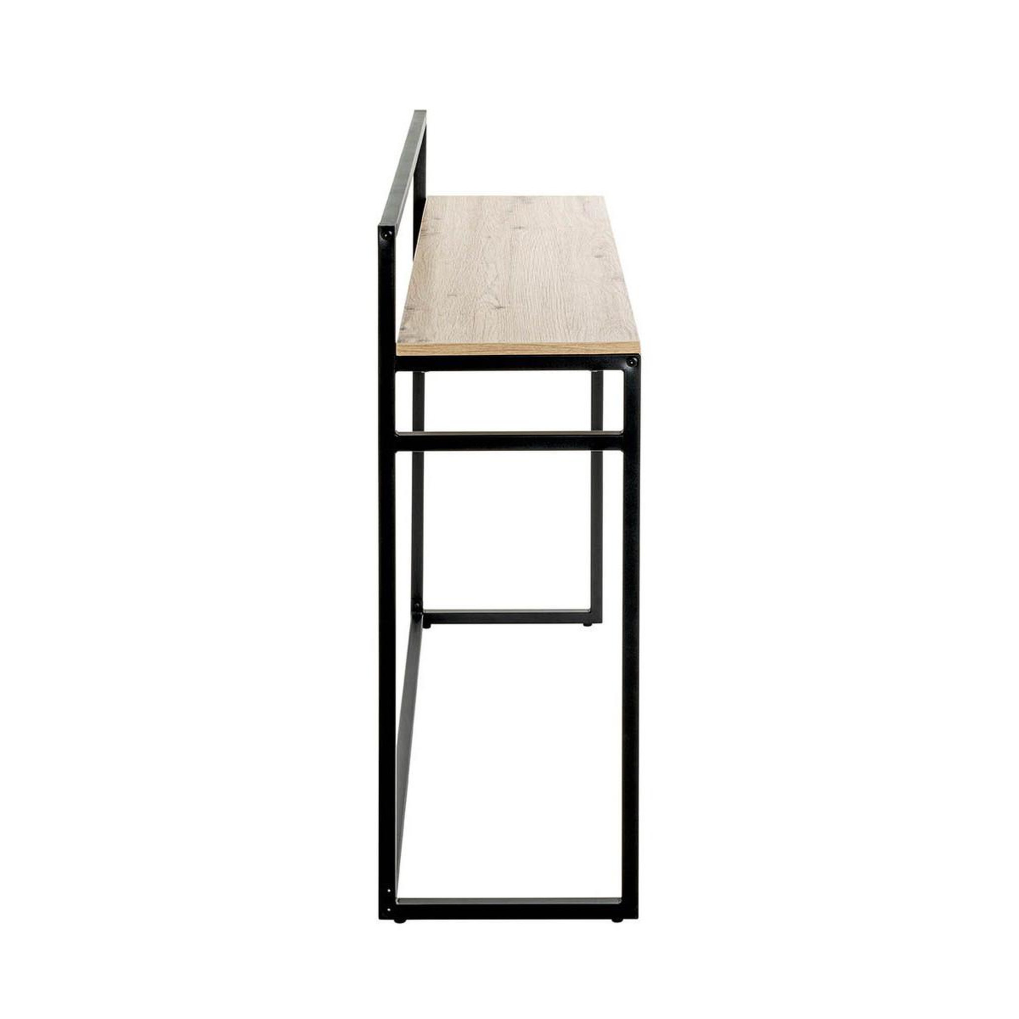 Voir la diapositive 3 : Paris Prix Console design  miranda  100cm chêne & noir