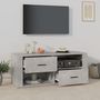 Voir la diapositive 3 : VIDAXL Meuble TV Gris beton 100x35x40 cm Bois d'ingenierie