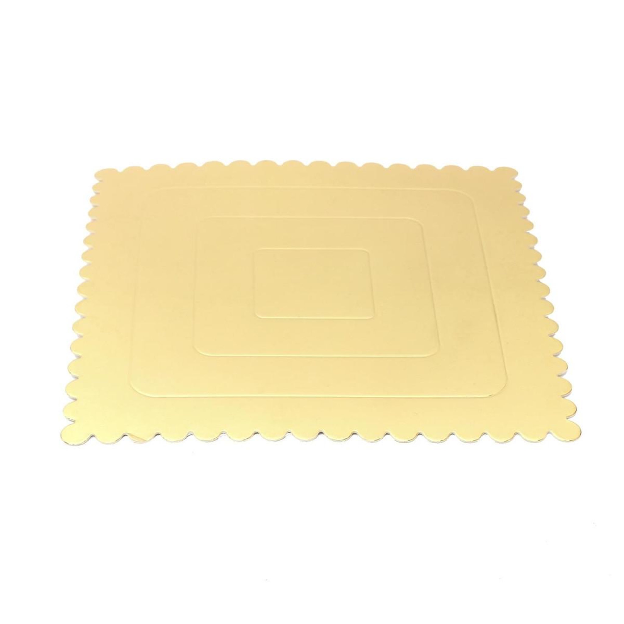 Lily Cook Lot de 5 Supports à Gâteaux  Ronds  25cm Or